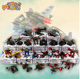 品格K7组装百变拼插积木三变机器人战士儿童益智玩具共12款小礼物