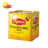 立顿红茶 Lipton小黄罐装斯里兰卡进口黄牌精选红茶奶茶店500g