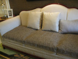 布艺沙发垫 坐垫 防滑加厚高档棉麻时尚咖啡色布艺欧式巾套
