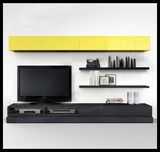 北欧风情电视柜组合定制电视柜简约现代黑橡木色电视柜定做电视柜