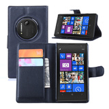 诺基亚1020保护套 Lumia 1020手机皮套 荔枝纹翻盖插卡支架手机套
