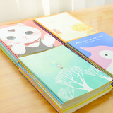 三年二班●韩国创意文具可爱B5A5大号笔记本卡通套装本子学习用品