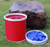 搬仓库特价牛津布塑料涂膜合成防水布材料折叠伸缩式水桶洗车桶