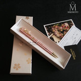 日本代购 御木本 珍珠 MIKIMOTO  圆珠笔 限量 现货 樱花 签字笔