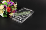 H3一次性OPS透明盒寿司盒塑料带盖餐盒H3透明食品包装盒100个批发