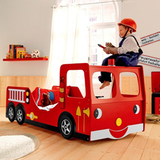 儿童床男孩 消防车床卡通床汽车床跑车床儿童家具创意床特价包邮