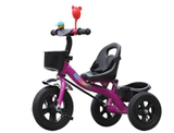 gc新款儿童三轮自行车14寸16寸带斗折叠手推车轮小孩脚踏车