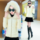 2015冬季棉袄轻薄羽绒棉服棉衣女装冬装外套短款修身韩版长袖大码