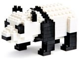 日本代购 世界最小积木 河田 nanoblock 拼装积木 动物系列