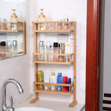 包邮冰箱侧壁挂架厨房置物架调味架简易层架浴室收纳架子实木特价