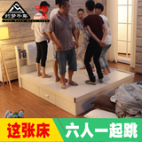 约梦千年板式气动高箱床多功能储物双人床1.5/1.8米卧室成套家具