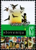 【环球邮社】SLO-9606 斯洛文尼亚 1996年联合国儿童基金会邮票