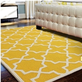 缔奢美羊毛手工定制现代简约欧式新中式美式客厅沙发卧室床边地毯