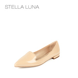 STELLA LUNA2016新品女士芭蕾舞平底鞋 牛皮通勤女鞋 SG134L24160