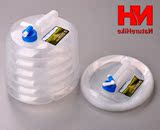 时尚NH 户外水桶带龙头 10-15L 折叠水壶 食品级PE装饮用水露营水