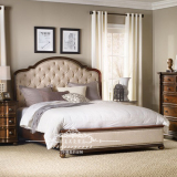 美式实木床1.5公主床1.8米双人床婚法式复古做旧北欧简约卧室家具