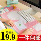 韩国超大号创意电脑垫子办公桌垫书桌垫鼠标垫可爱游戏桌面鼠标垫