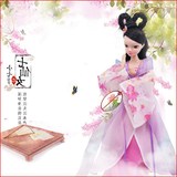 中国娃娃正品古装芭比洋娃娃套装礼盒四季仙子七仙女含鞋子