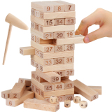 大号层层叠亲子叠叠乐抽积木 数字叠叠高 成人桌游益智力儿童玩具