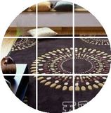手工刺绣腈纶地毯 客厅茶几卧室地毯 办公室会议室地毯定制