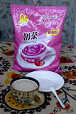 奶茶粉批发上海香飘飘三合一草莓味奶茶粉1千克装