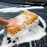 大号汽车擦车洗车珊瑚海绵 不伤漆面车用清洗用品清洗美容工具