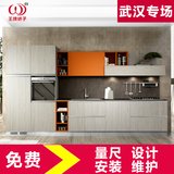 厂家直销2016武汉王牌家居经济型橱柜定做整体简约现代厨柜石英石