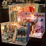 diy小屋 我的小伙伴们手工拼装模型玩具房子建筑创意生日礼物女生