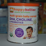 美国Happybaby婴儿米粉米糊有机混合谷物3段宝宝辅食9个月