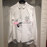 CRZ 专柜正品代购2015年春装新款长袖衬衫 喀迈符号 CDI1HG0007