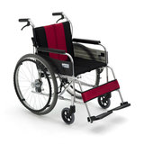 三贵手动轮椅车MUT-43JD折叠铝合金便携式轻便残疾老年人旅行轮椅