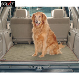 Solvit宠物车载垫大型犬狗狗汽车用萨摩垫SUV车型后备箱金毛垫