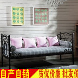 沙发床 折叠 沙发 单人 铁艺沙发床 欧式铁艺沙发床 特价