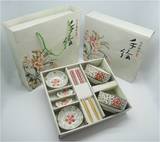 景德镇陶瓷器碗餐具套装日韩式和风碗筷礼盒婚庆礼品年会商务回礼