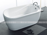 佛山厂家直销亚克力独立式小浴缸椭圆形浴缸1.2米1.3米1.4米1.5米