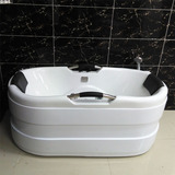 新款正品扶手缸1.4米1.5米1.6米1.7米椭圆形亚克力浴缸免安装011
