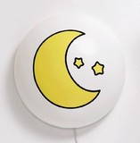 韩国生产公主家居正品代购儿童房LED月亮睡眠灯 节能壁灯小夜灯TB