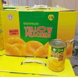 兴达糖水黄桃罐头 整箱12罐出口韩国水果罐头食品 砀山特产正品