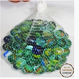 玻璃珠 彩色玻璃珠 玻璃球 玻璃弹珠 适合做鱼缸装饰品