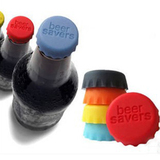 时尚创意家居糖果色硅胶保鲜酒瓶盖瓶塞保鲜盖 环保材料 (6枚装）