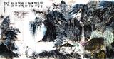 种豆南山-江雪原创六尺横幅山水国画国家一级美术师2015新作品