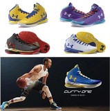 安德玛1代篮球鞋一代二代UA库里2代签名鞋男鞋战靴高帮透气运动鞋