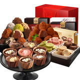 诺梵创意36口味松露形代可可脂巧克力大礼包 1780克礼盒装 零食