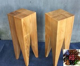 天然原木墩子实木根雕凳子摆件木墩底座茶桌配凳大板支架树桩木桩