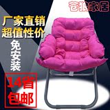 懒人沙发粉红色休闲创意电脑椅可折叠简约现代客厅卧室单人懒人椅