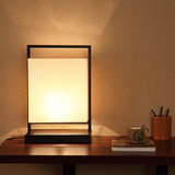 明图新中式台灯设计师现代简约床头柜灯复古铁艺卧室书房定制台灯