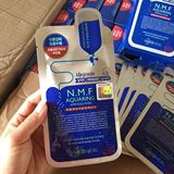 韩国进口可莱丝NMF针剂水库面膜贴保湿3倍补水美白M正品10片包邮
