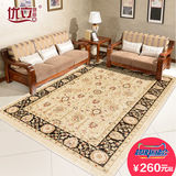 优立 土耳其进口波斯地毯客厅茶几沙发满铺 美式地毯卧室床边毯