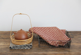 茉素 纯棉 日式手作餐布/餐垫 隔热垫 茶席 拍摄道具 青海波