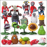 飞客动漫 植物大战僵尸玩具公仔 玩偶摆件 优质版 20款公仔 礼物